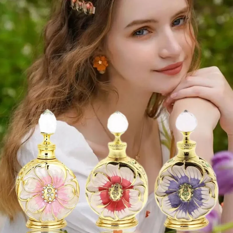 Perfumes Compre Óleo de Perfume Árabe Premium com Pétalas de Rosa – | Loja dos Cabelos
