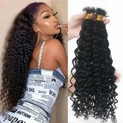 Extensões de cabelo Natural Compre Extensões de Cabelo Humano com Nano Anéis – Micro Grâ | Loja dos Cabelos