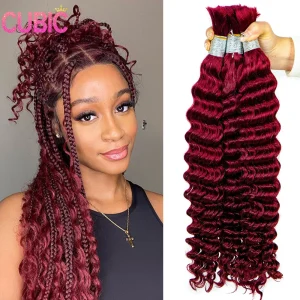 Extensões de cabelo Natural Compre Cabelo Humano Remy para Tranças Boho – Encaracolado, | Loja dos Cabelos