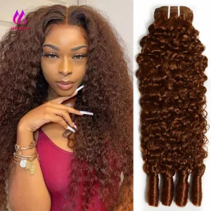 Extensões de cabelo Natural Compre Extensões de Cabelo Humano Cacheado Tipo Birmanês Cas | Loja dos Cabelos