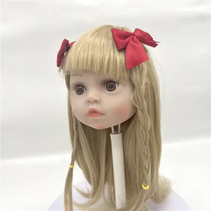 Perucas Compre Peruca Longa Dourada para Bonecas Reborn ou BJD de Si | Loja dos Cabelos