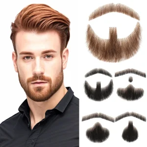 Barbas Compre Barba e Bigode Sintéticos Realistas Aparáveis | Loja dos Cabelos