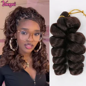 Extensões de cabelo Sintético Compre Tranças Box Bob Curto com Onda Francesa 8″ – Cabelo | Loja dos Cabelos