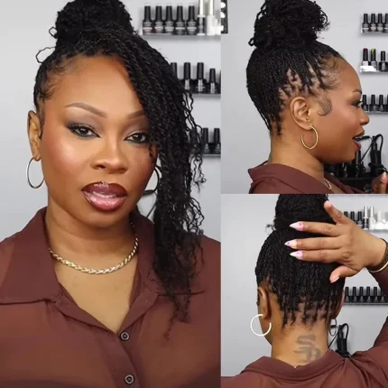 Extensões de cabelo Natural Compre Extensão de Cabelo Humano Afro Encaracolado Kinky par | Loja dos Cabelos