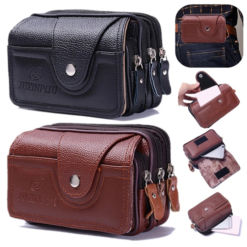 Bolsas e acessórios Compre Pochete Masculina de Couro Sintético à Prova d’Água – | Loja dos Cabelos