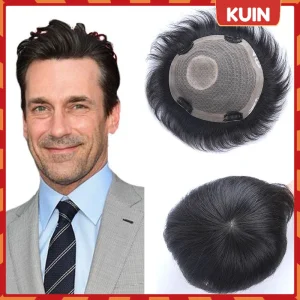 Perucas Compre Peruca Masculina de Cabelo Humano Remy com Renda Suíç | Loja dos Cabelos