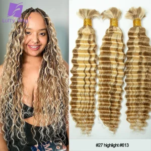 Extensões de cabelo Natural Compre Cabelo Humano Cacheado Boho para Tranças Box Braids S | Loja dos Cabelos