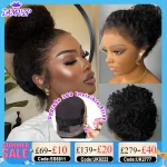 Perucas Compre Peruca de Cabelo Humano Cacheado 360 HD com Tela Fron | Loja dos Cabelos