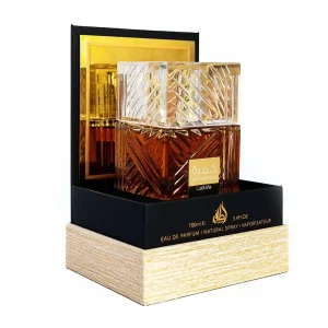 Perfumes Perfume Lattafa Khamrah 100ml – Eau de Parfum Unissex com Fragrância Oriental Sofisticada | Loja dos Cabelos