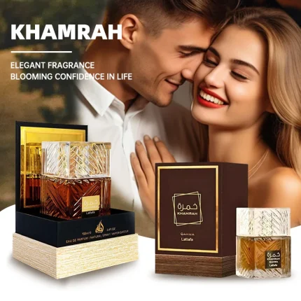 Perfumes Perfume Árabe Unissex Lattafa Khamrah e Khamrah Qahwa 100ml – Eau de Parfum de Longa Duração para Uso Diário | Loja dos Cabelos