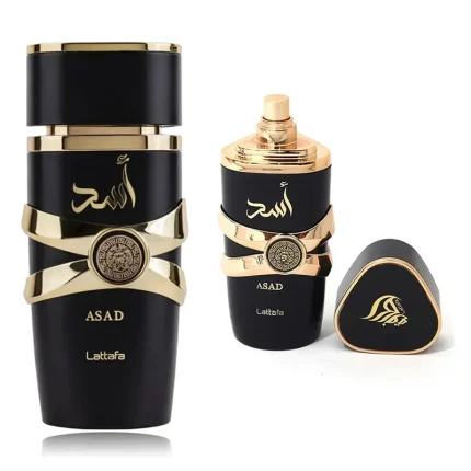 Perfumes Perfume Árabe Asad 100ml – Eau de Toilette Unissex com Feromônio e Fragrância Marcante de Longa Duração | Loja dos Cabelos
