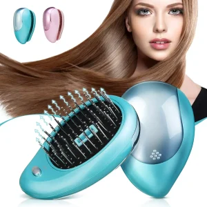Cosméticos e outros produtos de beleza Escova Elétrica Iônica para Cabelo Antiestática com Massagem no Couro Cabeludo | Loja dos Cabelos
