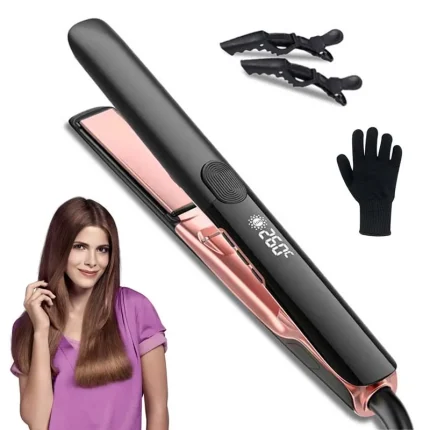 Cosméticos e outros produtos de beleza Prancha Alisadora de Cabelo Profissional Íons Negativos Cerâmica Aquecimento Rápido | Loja dos Cabelos