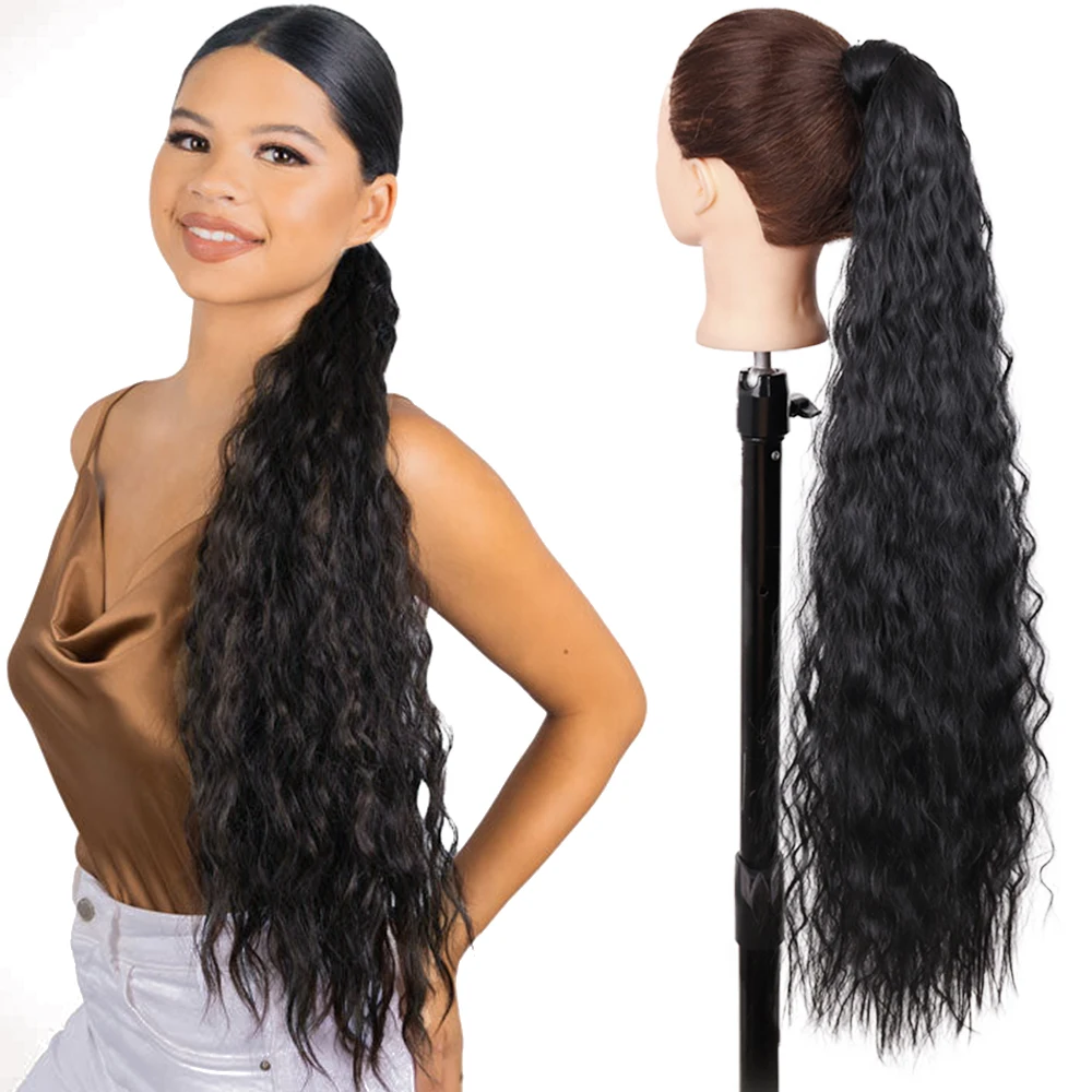 Comprar Rabo de Cavalo Rabo de Cavalo Postiço Ondulado Longo 85cm em Fibra Sintética – Extensão de Cabelo Falso para Mulheres na Loja dos Cabelos – Entrega Rápida! Rabo de Cavalo Rabo de Cavalo Postiço Ondulado Longo 85cm em Fibra Sintética – Extensão de Cabelo Falso para Mulheres | Loja dos Cabelos