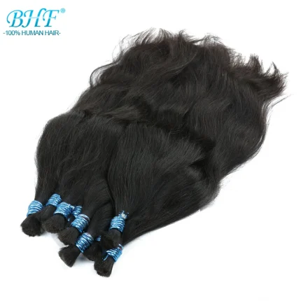 Extensões de cabelo Natural Extensão de Trança Natural 100% Cabelo Humano Vietnã Remy – Pacotes de 100g, Sem Trama, Cabelo Liso | Loja dos Cabelos