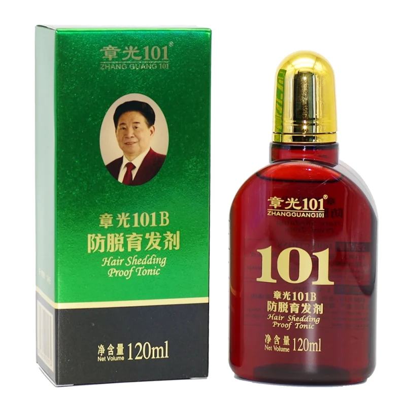 Cosméticos e outros produtos de beleza Tônico Capilar Zhangguang 101B – Essência de Tratamento Antqueda de Cabelo 120ml, Medicina Tradicional Chinesa | Loja dos Cabelos