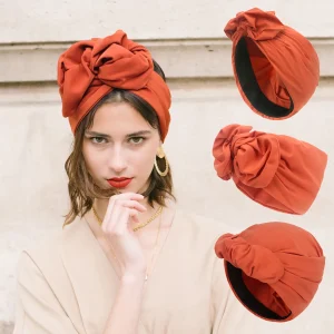 Bolsas e acessórios Turbante Muçulmano Feminino de Algodão – Lenço Elegante, Bandana Africana e Gorro Estilo Retrô | Loja dos Cabelos