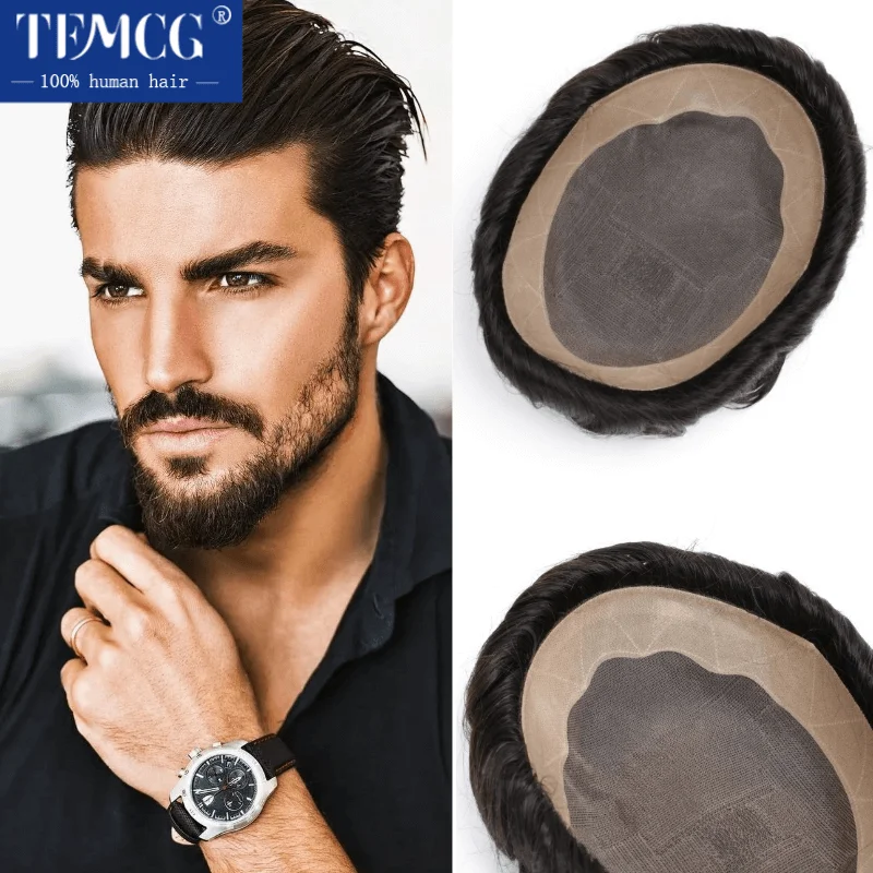 Comprar Perucas Peruca Masculina de Cabelo Humano 100% – Densidade 130%, Sistema de Substituição Durável na Loja dos Cabelos – Entrega Rápida! Perucas Peruca Masculina de Cabelo Humano 100% – Densidade 130%, Sistema de Substituição Durável | Loja dos Cabelos