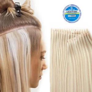 Extensões de cabelo Natural Extensão de Cabelo Humano com Fita Invisível PU – Trama Longa, Plana e Sem Costura | Loja dos Cabelos