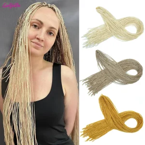 Extensões de cabelo Sintético Tranças de Crochê Coloridas – Extensões de Cabelo Sintético para Mulheres | Loja dos Cabelos