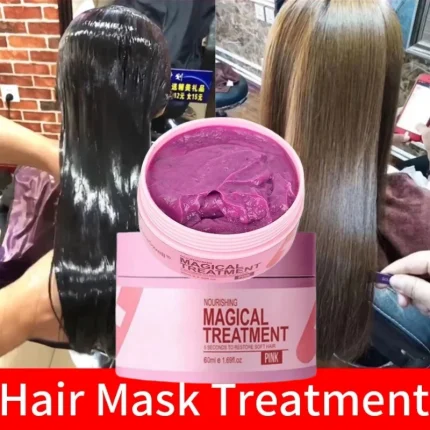 Cosméticos e outros produtos de beleza Máscara Capilar Mágica 5 Segundos – Reparação de Cabelos Danificados, Hidratação Profunda e Brilho – 60 ml | Loja dos Cabelos
