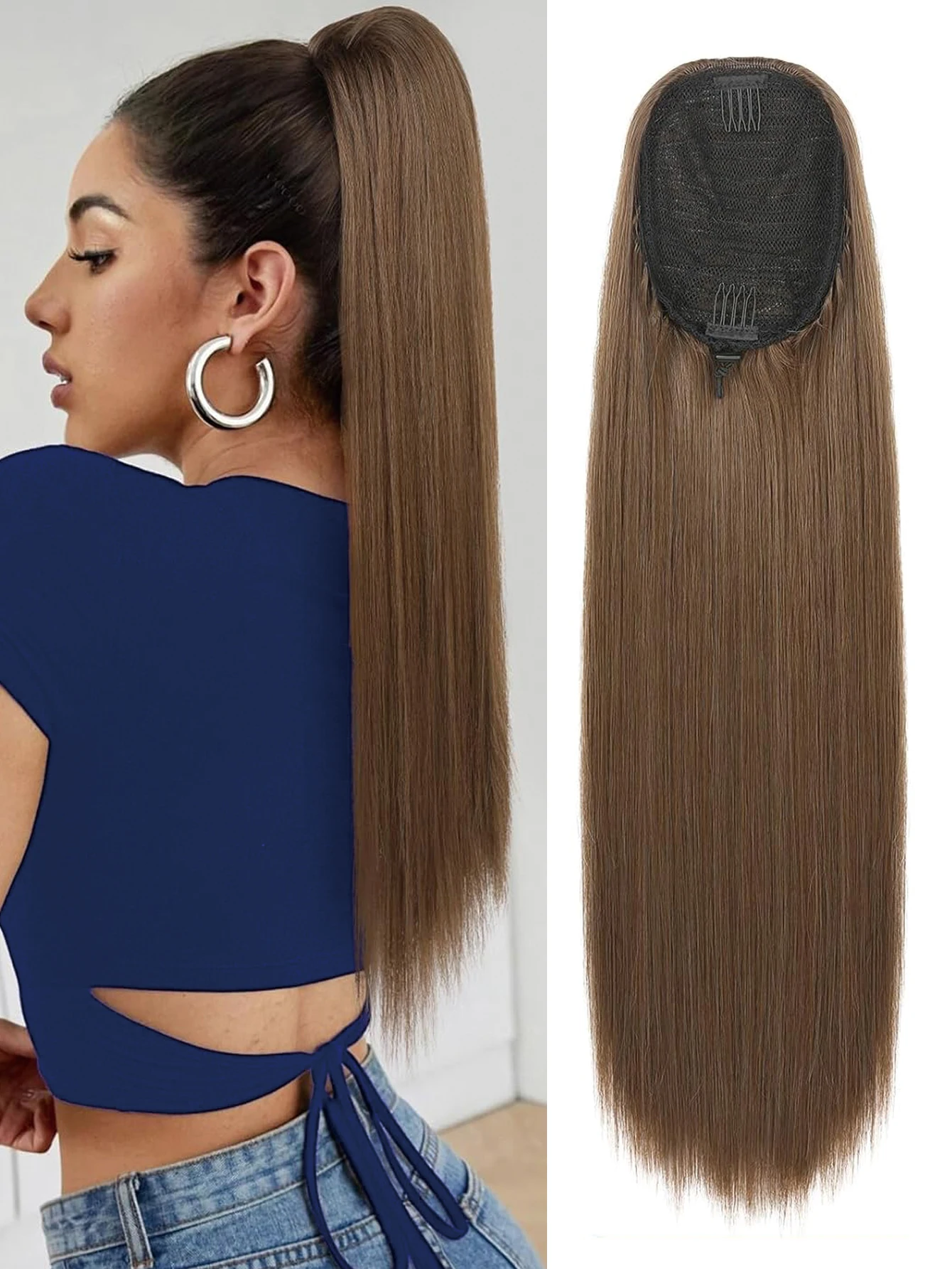 Comprar Rabo de Cavalo Rabo de Cavalo Postiço Sintético Longo e Liso com Cordão, Macio e Resistente ao Calor na Loja dos Cabelos – Entrega Rápida! Rabo de Cavalo Rabo de Cavalo Postiço Sintético Longo e Liso com Cordão, Macio e Resistente ao Calor | Loja dos Cabelos