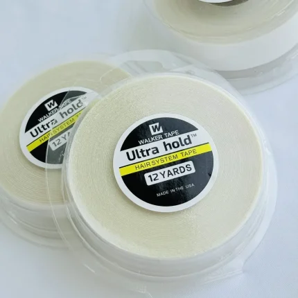Extensões de cabelo Natural Fita Adesiva Dupla Face Azul para Perucas e Extensões de Cabelo – 3 ou 12 Jardas | Loja dos Cabelos