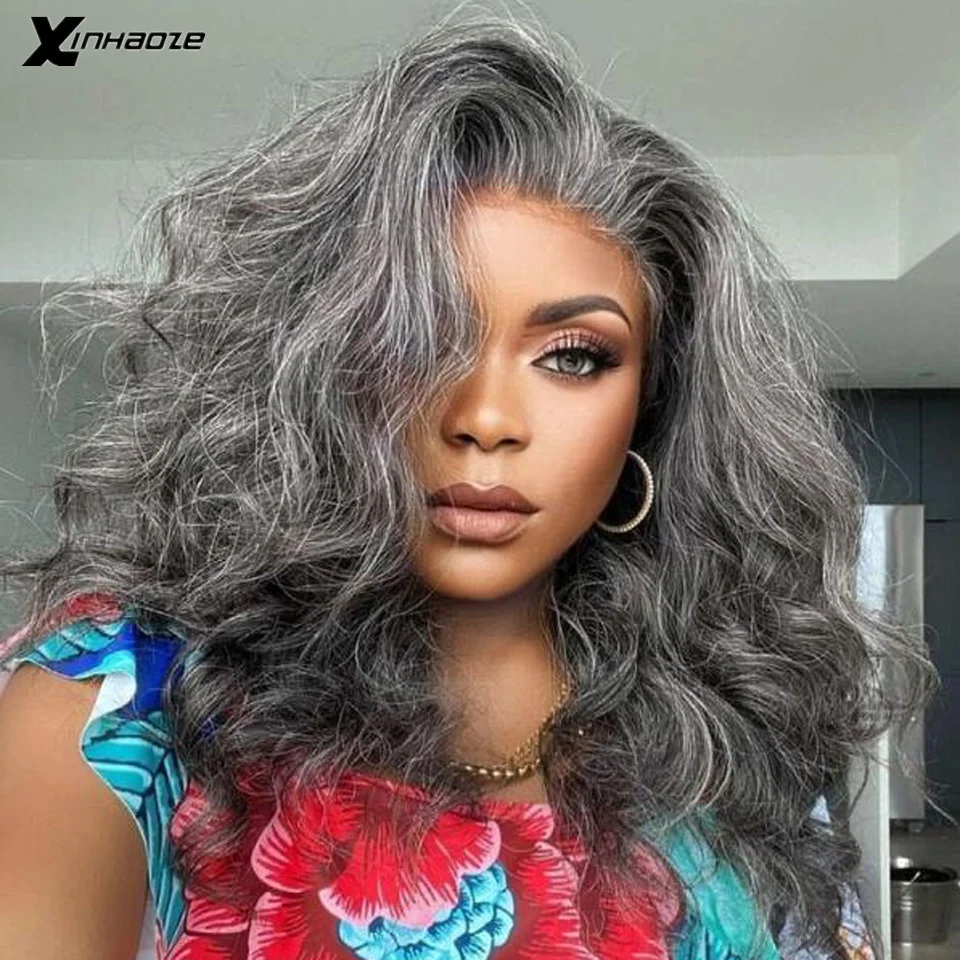 Comprar Perucas Peruca Ondulada Sal e Pimenta 100% Cabelo Humano com Frontal de Renda 13×4 e Mechas Destacadas na Loja dos Cabelos – Entrega Rápida! Perucas Peruca Ondulada Sal e Pimenta 100% Cabelo Humano com Frontal de Renda 13×4 e Mechas Destacadas | Loja dos Cabelos