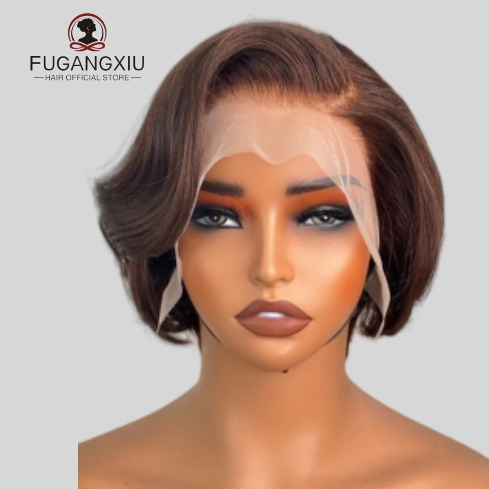 Comprar Perucas Peruca Feminina 13×4 de Renda Frontal em Cabelo Humano Remy, 8 Polegadas, Corte Pixie Reto, Cores Preto ou Castanho (#4), 150% de Densidade na Loja dos Cabelos – Entrega Rápida! Perucas Peruca Feminina 13×4 de Renda Frontal em Cabelo Humano Remy, 8 Polegadas, Corte Pixie Reto, Cores Preto ou Castanho (#4), 150% de Densidade | Loja dos Cabelos
