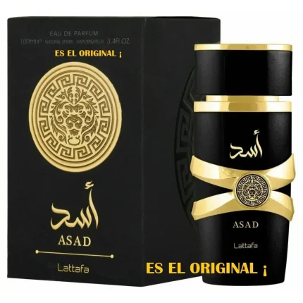 Perfumes Perfume Árabe Lattafa Asad Masculino 100ml – Fragrância Intensa e Sofisticada | Loja dos Cabelos