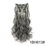 extensão de cabelo com clip