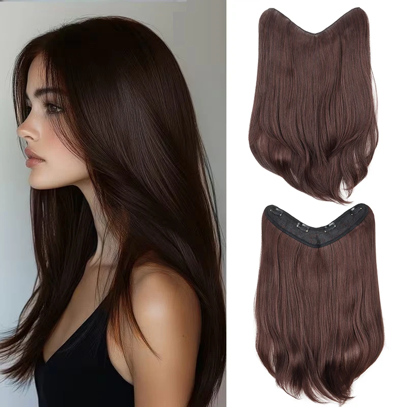 Comprar Extensões de cabelo Sintético Extensão de Cabelo Sintético Longa em V 16 Polegadas com 4 Presilhas Preto ou Castanho para Volume Feminino na Loja dos Cabelos – Entrega Rápida! Extensões de cabelo Sintético Extensão de Cabelo Sintético Longa em V 16 Polegadas com 4 Presilhas Preto ou Castanho para Volume Feminino | Loja dos Cabelos
