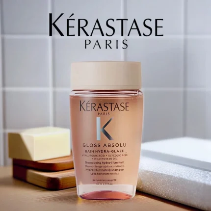 Cosméticos e outros produtos de beleza Shampoo Kérastase Gloss Absolu Hidratante e Iluminador 80 ml para Todos os Tipos de Cabelo | Loja dos Cabelos