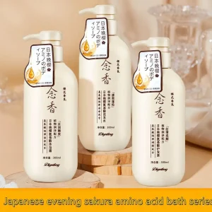 Cosméticos e outros produtos de beleza Shampoo de Aminoácidos Japonês Perfumado – Limpeza Suave e Hidratante para Cabelos e Corpo | Loja dos Cabelos
