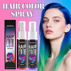 Cosméticos e outros produtos de beleza Spray Temporário para Colorir Cabelo Lavável – 8 Cores, Ideal para Festas e Fantasias | Loja dos Cabelos