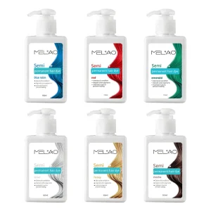 Cosméticos e outros produtos de beleza MELAO Shampoo e Condicionador Tonalizante 3 em 1 – Tintura Natural Vegetal para Cabelos Grisalhos e Vermelhos com Nutrição e Realce da Cor | Loja dos Cabelos