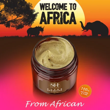 Cosméticos e outros produtos de beleza Manteiga Capilar Chebe Africana para Crescimento e Fortalecimento – Hidratação Profunda, Anti-Quebra e Reparação para Cabelos Secos e Danificados | Loja dos Cabelos