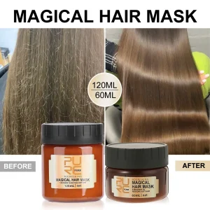 Cosméticos e outros produtos de beleza Máscara Capilar Purc 5 Segundos com Óleo de Argan – Nutrição, Reparação e Controle do Frizz | Loja dos Cabelos