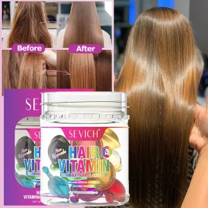 Cosméticos e outros produtos de beleza Cápsulas de Vitamina para Cabelo com Óleo Nutritivo – Reparação de Danos e Pontas Duplas | Loja dos Cabelos