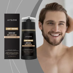 Cosméticos e outros produtos de beleza Shampoo Tonalizante Masculino 3 em 1 – Cobre Fios Brancos e Grisalhos, Coloração Castanha ou Preta para Cabelo e Barba, com Ingredientes Naturais | Loja dos Cabelos