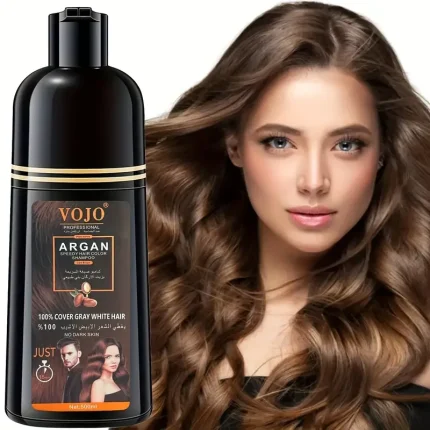 Cosméticos e outros produtos de beleza Shampoo Tonalizante Marrom ou Preto Unissex – Coloração Capilar à Base de Plantas que Cobre Fios Brancos e Não Danifica | Loja dos Cabelos