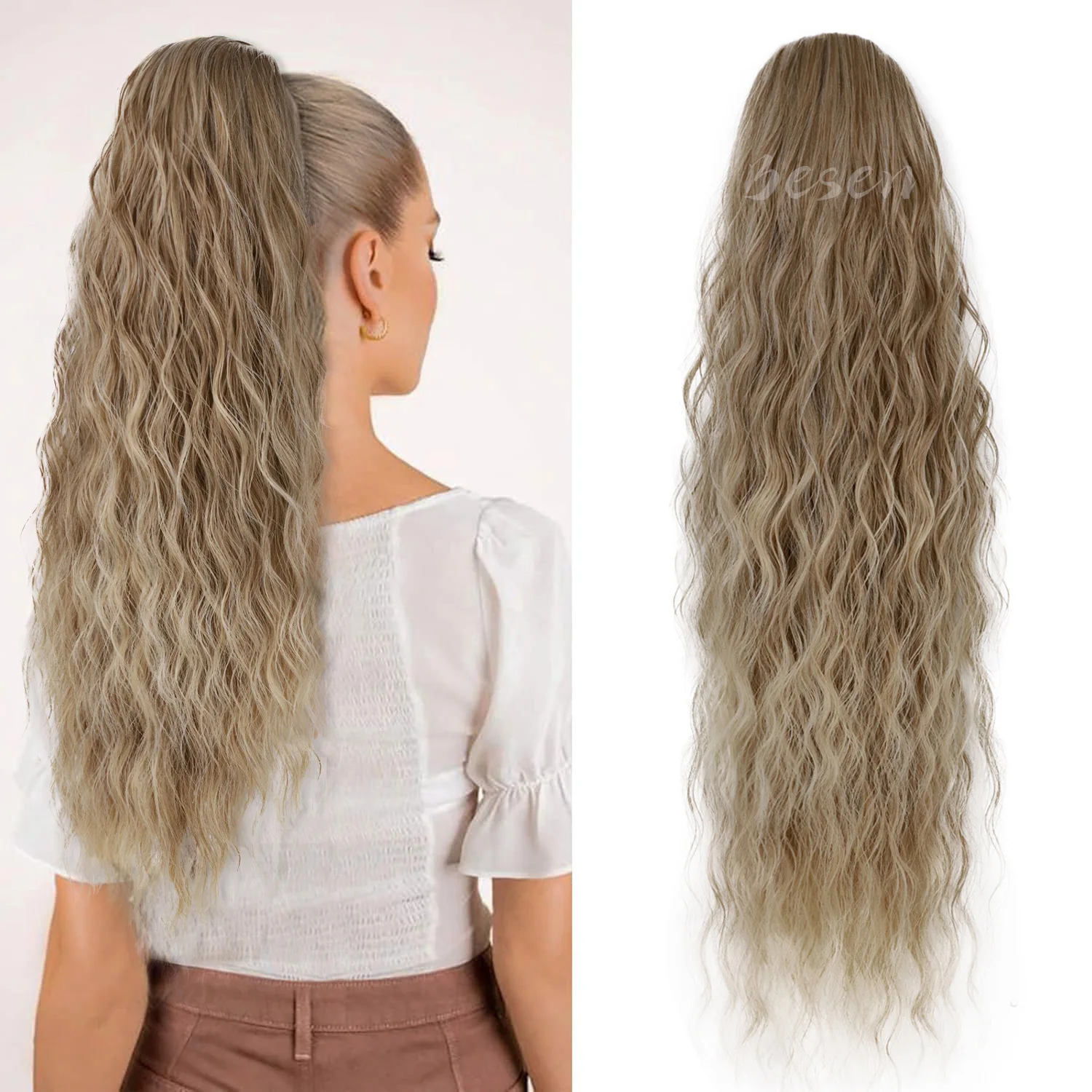 Comprar Rabo de Cavalo Extensão de Rabo de Cavalo Sintético Ondulado e Encaracolado com Cordão e Clipe para Mulheres – Aplique Postiço para Uso Diário e Festas na Loja dos Cabelos – Entrega Rápida! Rabo de Cavalo Extensão de Rabo de Cavalo Sintético Ondulado e Encaracolado com Cordão e Clipe para Mulheres – Aplique Postiço para Uso Diário e Festas | Loja dos Cabelos