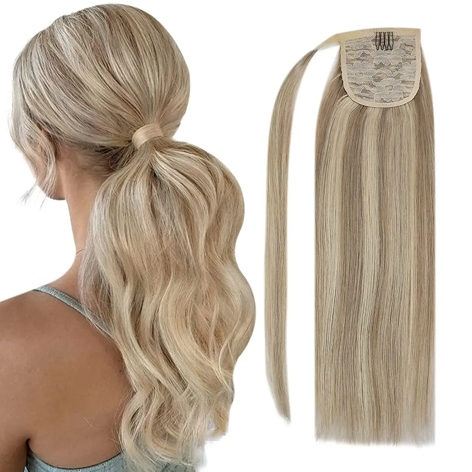 Comprar Rabo de Cavalo Extensão de Rabo de Cavalo Vesunny Cabelo Humano 100% Natural 14 a 22 Polegadas 80g por Conjunto para Mulheres na Loja dos Cabelos – Entrega Rápida! Rabo de Cavalo Extensão de Rabo de Cavalo Vesunny Cabelo Humano 100% Natural 14 a 22 Polegadas 80g por Conjunto para Mulheres | Loja dos Cabelos