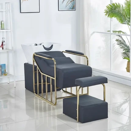Mobiliário Cabelereiro Cadeira de Salão Profissional Luxo para Lavatório Compacta e Elegante para Cabeleireiro | Loja dos Cabelos