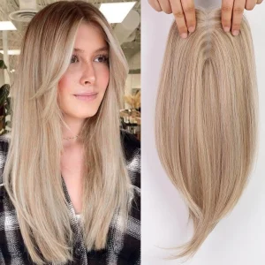 Perucas Topper de Cabelo Humano 100% com Presilhas Firmes Antideslizantes – Disponível em Várias Cores | Loja dos Cabelos