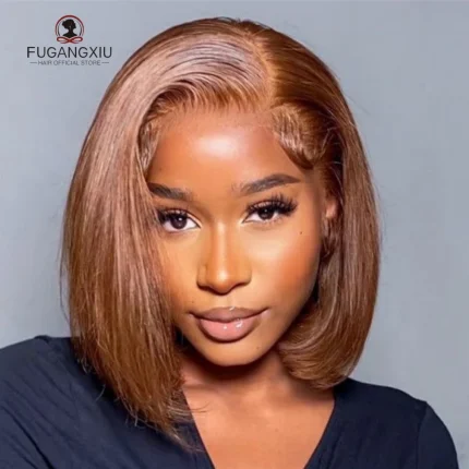 Perucas Peruca Frontal HD 13×4 de Cabelo Humano Brasileiro Ondulada Loiro Acinzentado com Mechas 4/613 Feminina | Loja dos Cabelos