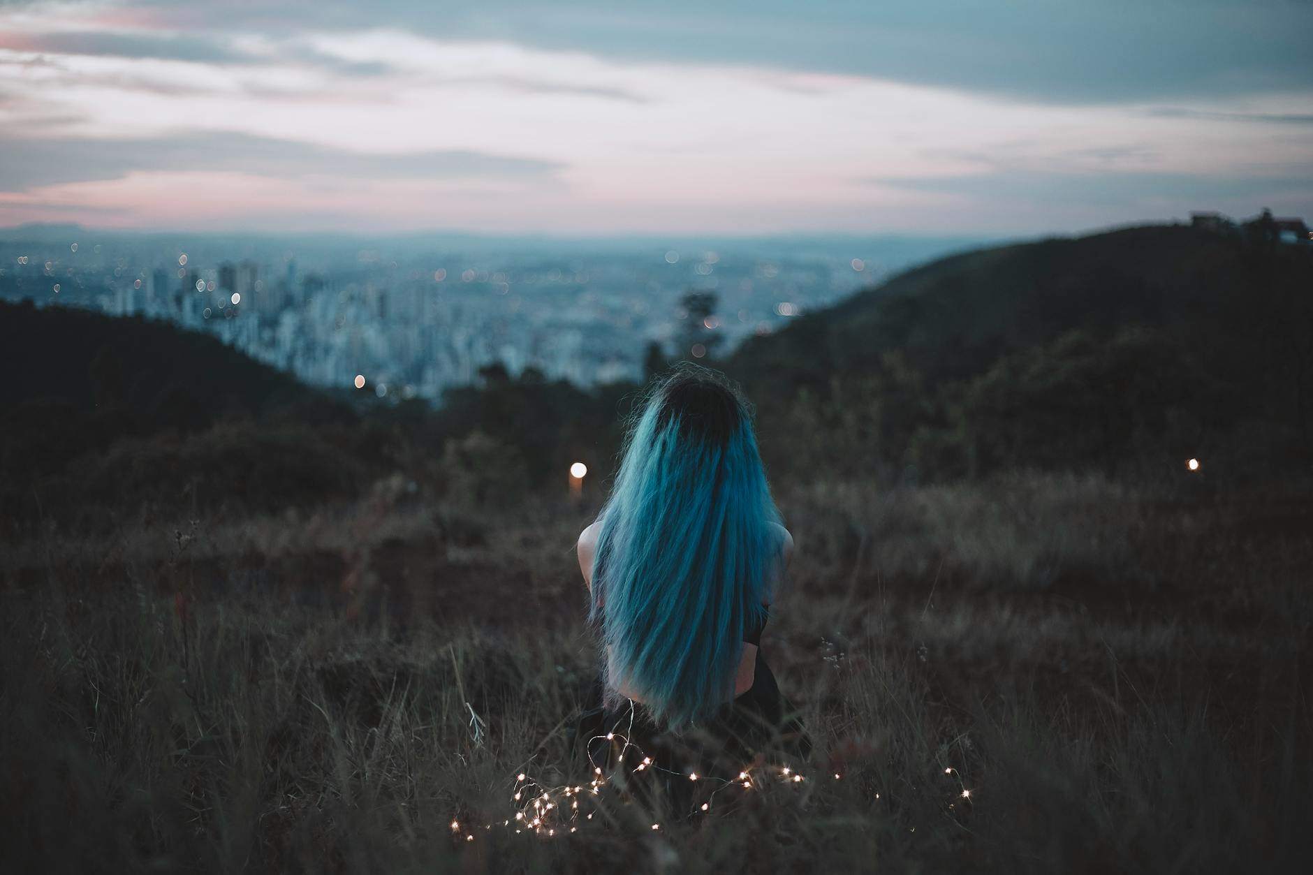 Processo de escolha de cabelo natural na Loja dos Cabelos