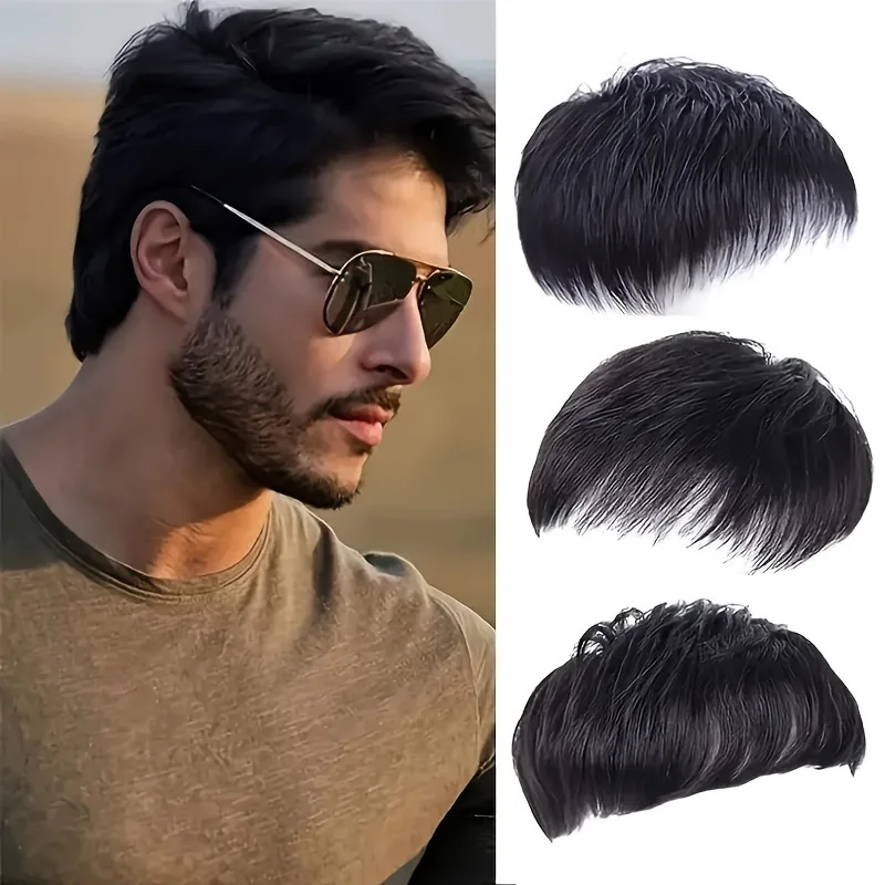 Comprar Perucas Peruca Masculina de Fibra Sintética com Cabelo Curto para Cobrir Calvície e Cabelos Brancos Estilo Natural Mediterrâneo na Loja dos Cabelos – Entrega Rápida! Perucas Peruca Masculina de Fibra Sintética com Cabelo Curto para Cobrir Calvície e Cabelos Brancos Estilo Natural Mediterrâneo | Loja dos Cabelos