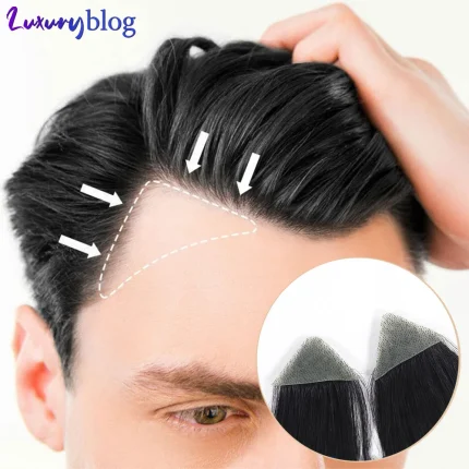 Prótese Capilar Masculina de Cabelo Humano com Pele Ultrafina Lisboa