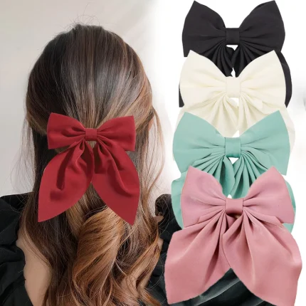 Presilha de Cabelo com Laço para Rabo de Cavalo Feminina – Figueira da Foz